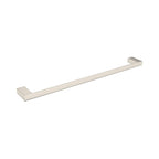 Nero Celia Single Towel Rail 800mm Brushed Nickel