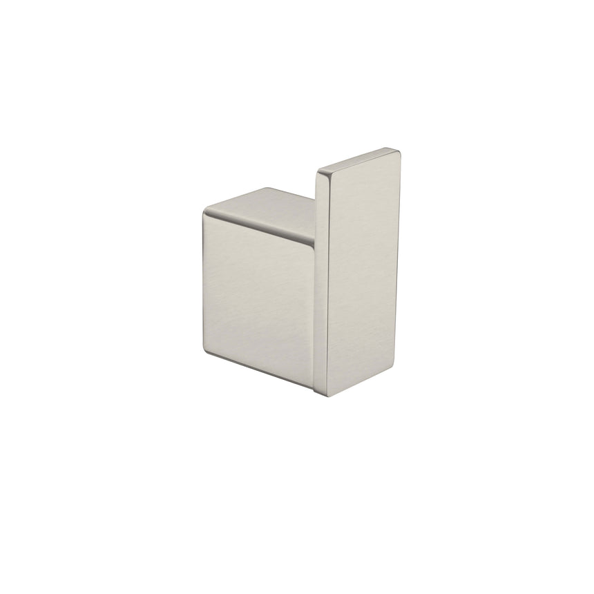 Nero Celia Robe Hook Brushed Nickel Bathroom Accessories Nero