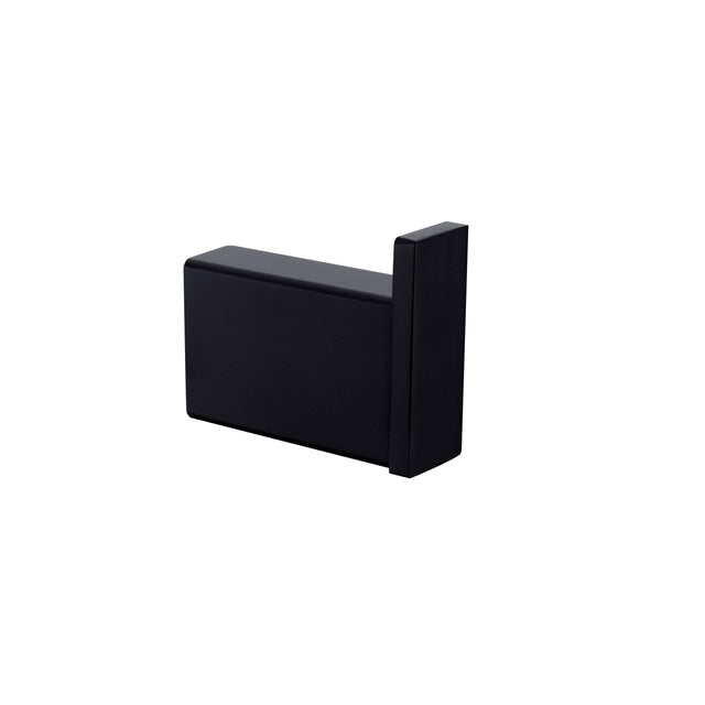 Nero Celia Robe Hook Matte Black Bathroom Accessories Nero