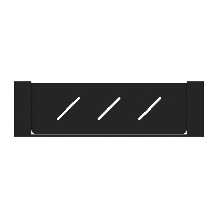 Nero Celia Metal Shelf Matte Black Bathroom Accessories Nero