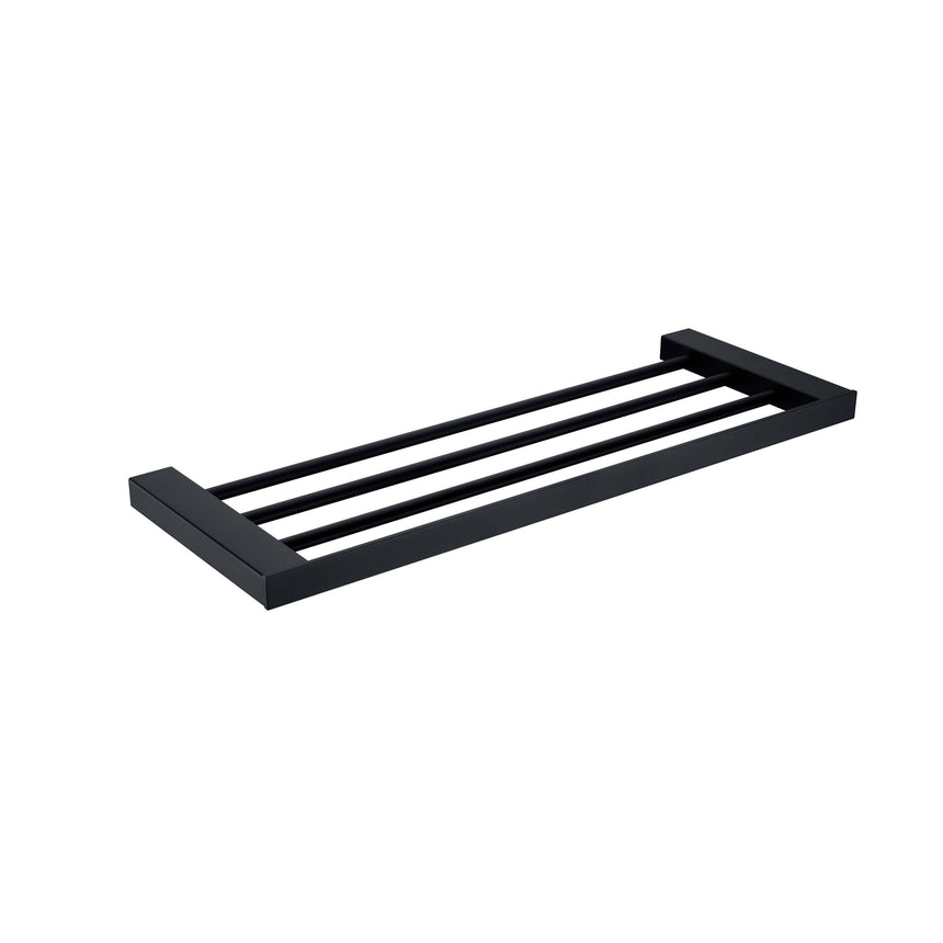 Nero Celia Towel Rack Matte Black Bathroom Accessories Nero