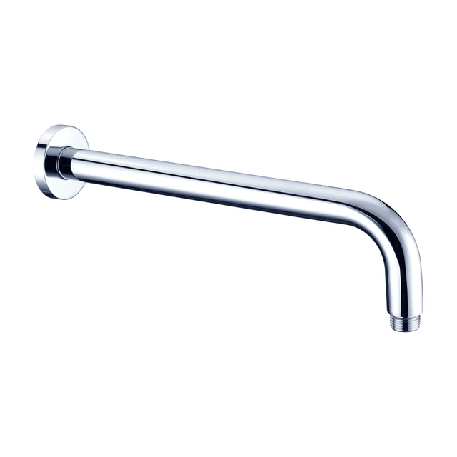 Nero Round Shower Arm Chrome Shower Nero