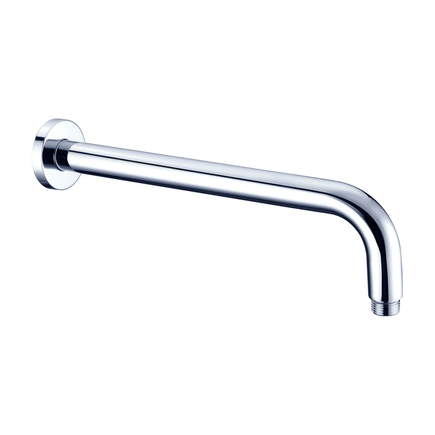 Nero Round Shower Arm Chrome Shower Nero