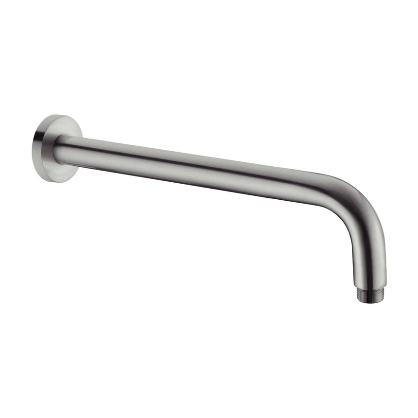 Nero Round Shower Arm Graphite Shower Nero
