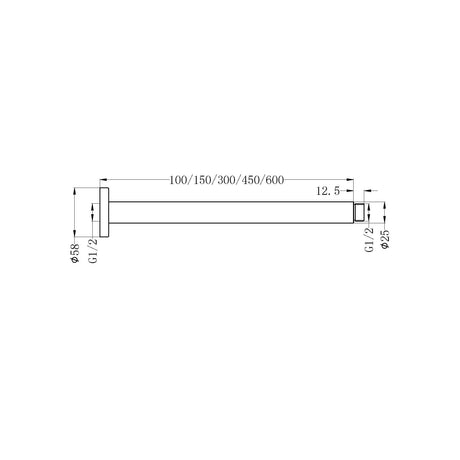 NR503-100-150-300-450-600MM