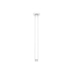 Nero Round Ceiling Arm 300mm Matte White