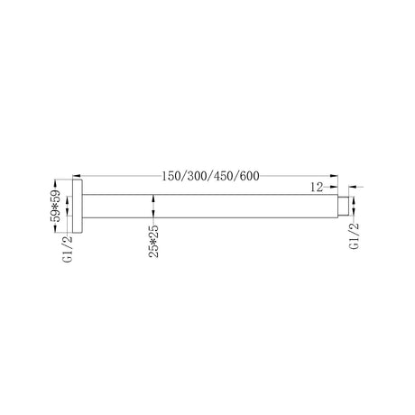 NR504-150-300-450-600MM