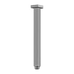 Nero Square Ceiling Arm 300mm Gun Metal