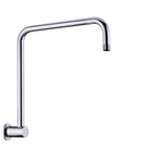Nero Round Swivel Shower Arm Chrome