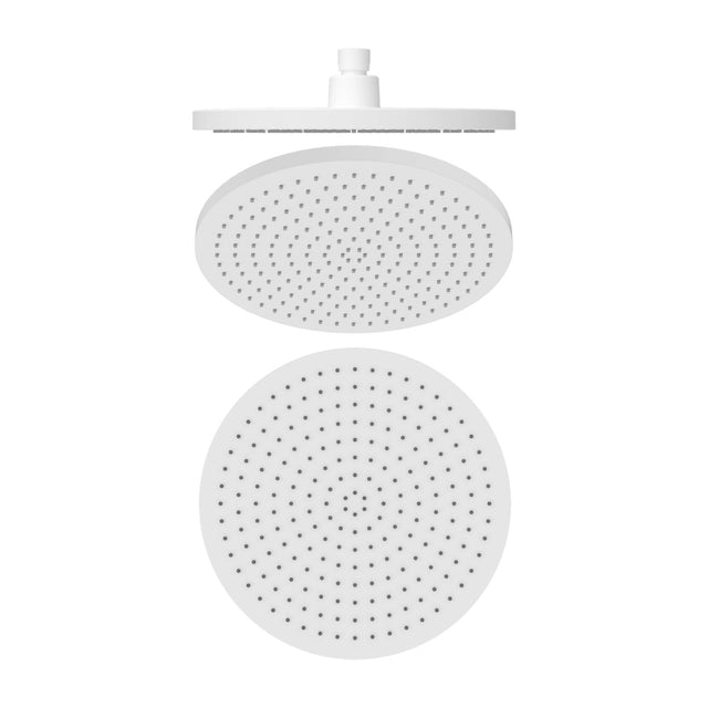 Nero Opal Air Shower Head Matte White Shower Nero