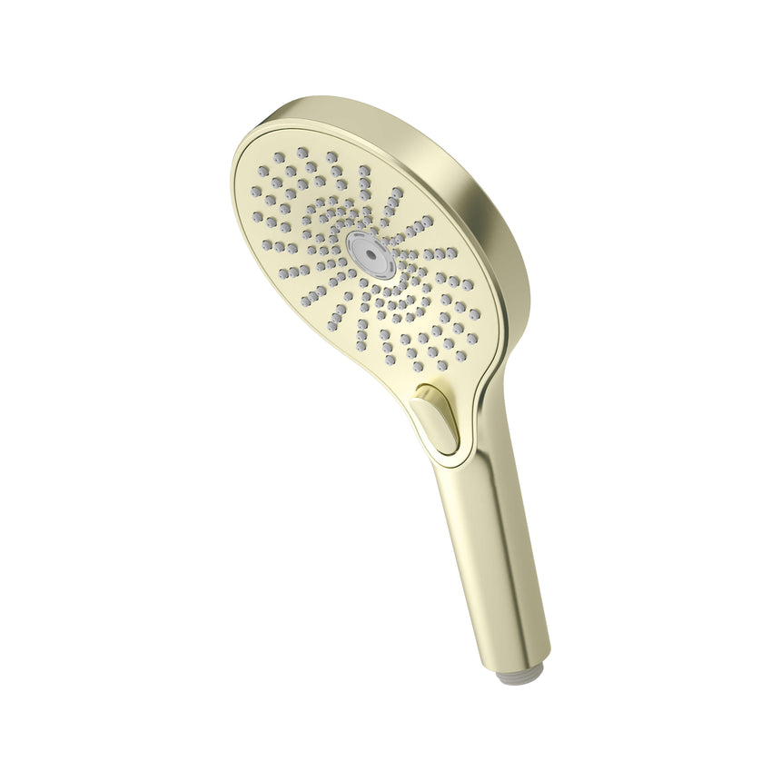 Nero Opal Hand Shower Brushed Yellow Gold Shower Nero