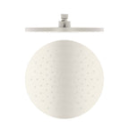 Nero 250mm ABS Round Shower Head Brushed Nickel