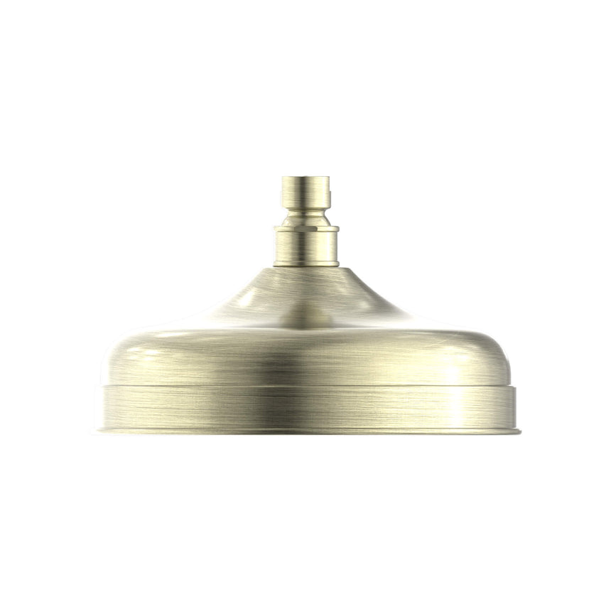 Nero York 200mm Shower Head Aged Brass Shower Nero