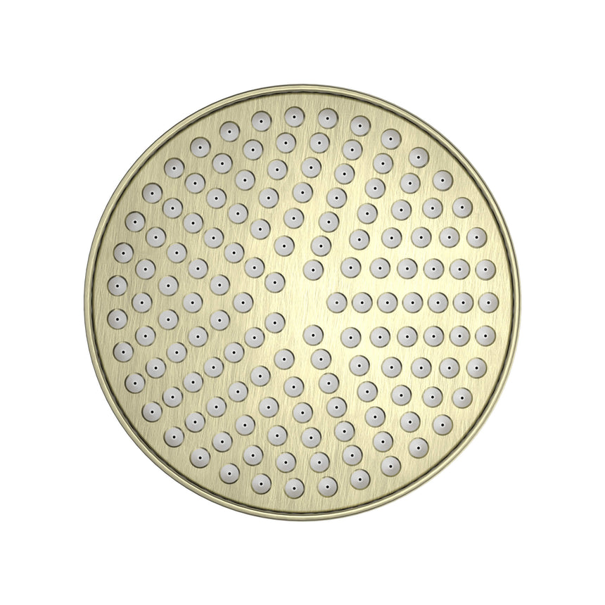 Nero York 200mm Shower Head Aged Brass Shower Nero