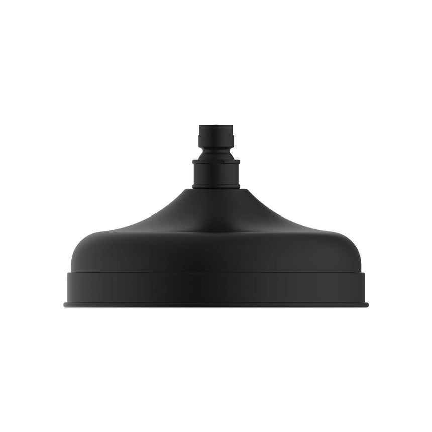 Nero York 200mm Shower Head Matte Black Shower Nero