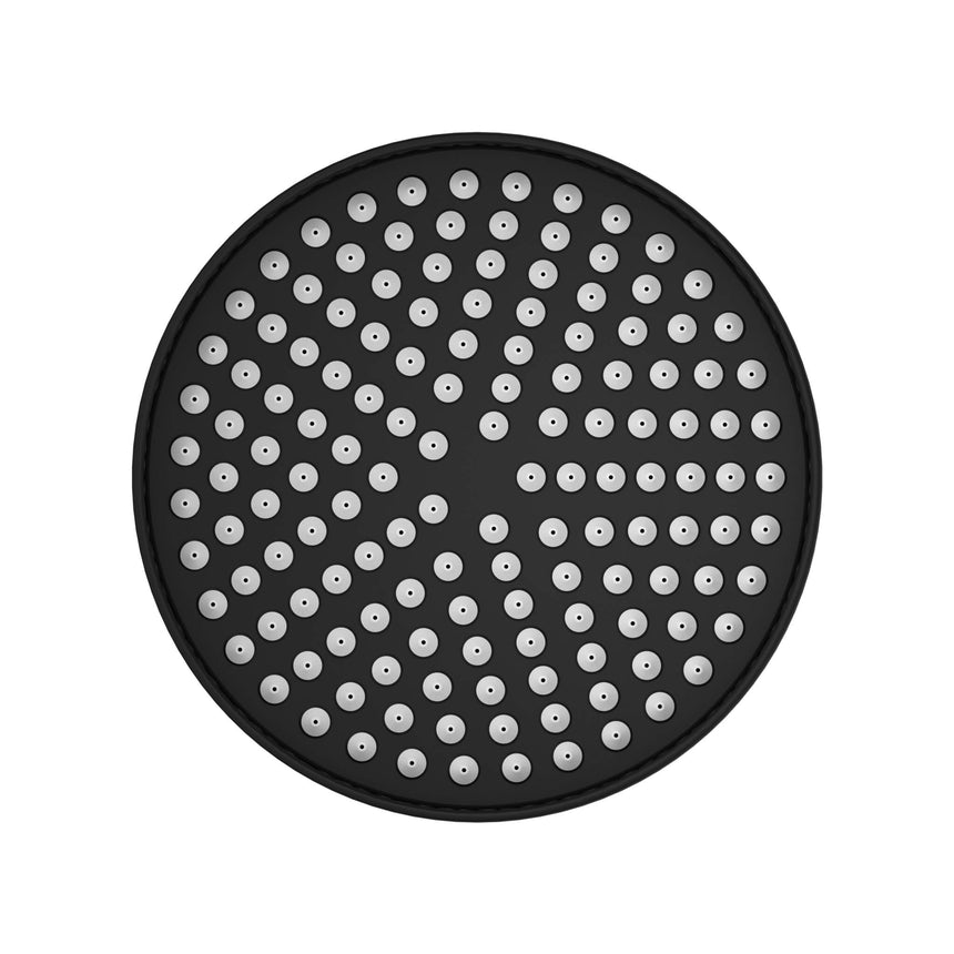 Nero York 200mm Shower Head Matte Black Shower Nero