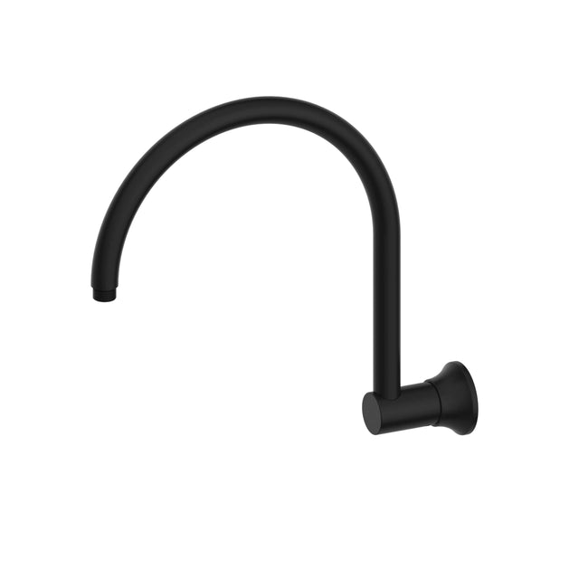 Nero York Shower Arm Matte Black Shower Nero