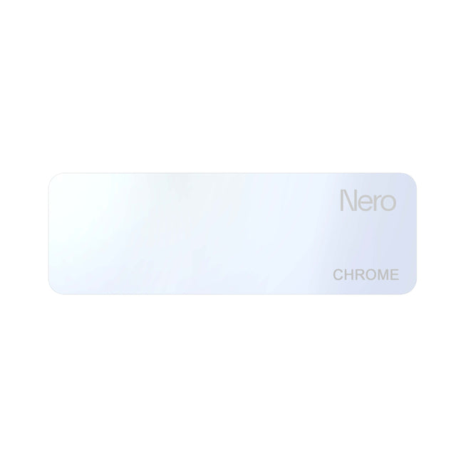 Nero Colour Sample Plate Chrome Sample Nero