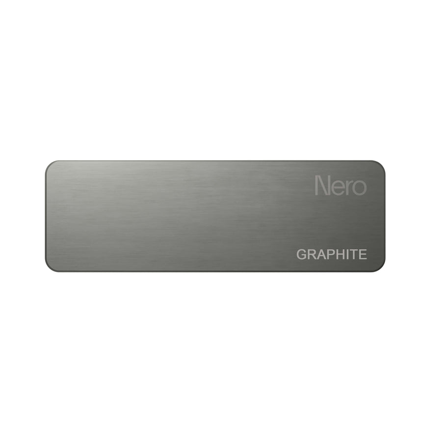 Nero Colour Sample Plate Graphite Sample Nero