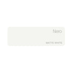 Nero Colour Sample Plate Matte White