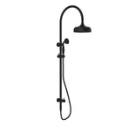 Nero York Twin Shower With Metal Hand Shower Matte Black