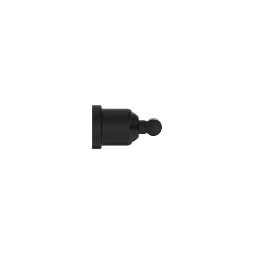 Nero York Robe Hook Matte Black Bathroom Accessories Nero