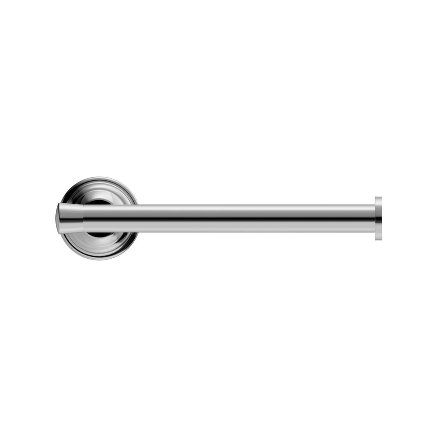 Nero York Toilet Roll Holder Chrome Bathroom Accessories Nero