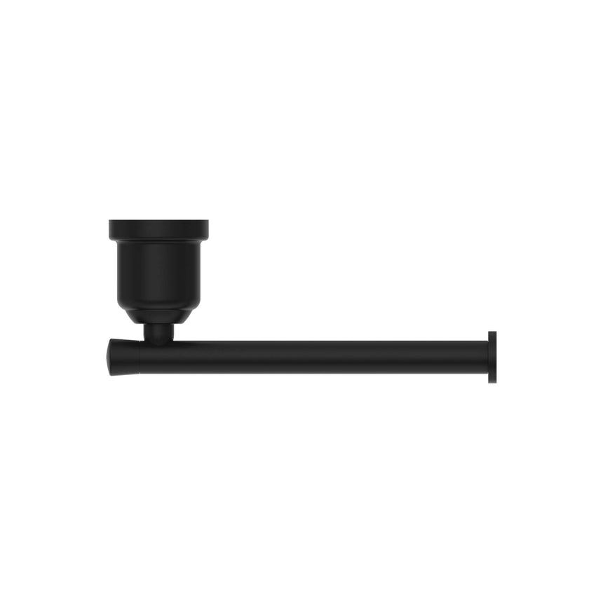 Nero York Toilet Roll Holder Matte Black Bathroom Accessories Nero