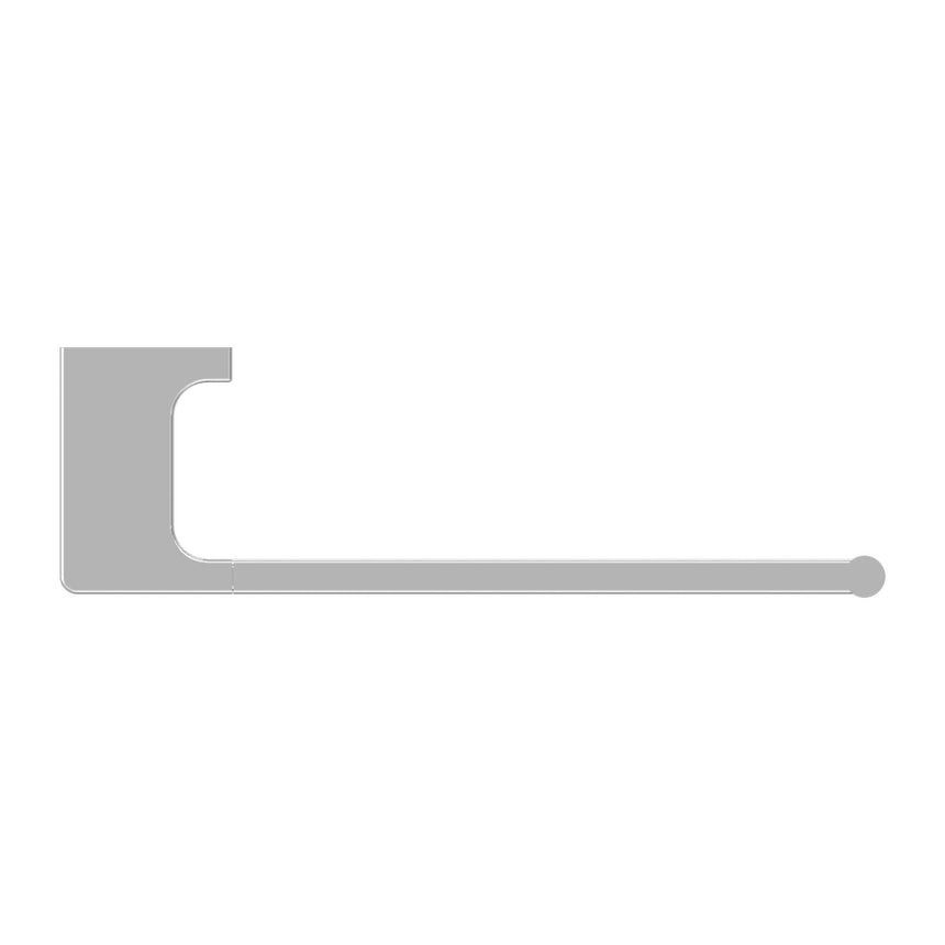 Nero Pearl Hand Towel Rail Chrome Bathroom Accessories Nero