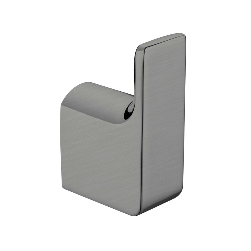 Nero Pearl Robe Hook Gun Metal Bathroom Accessories Nero
