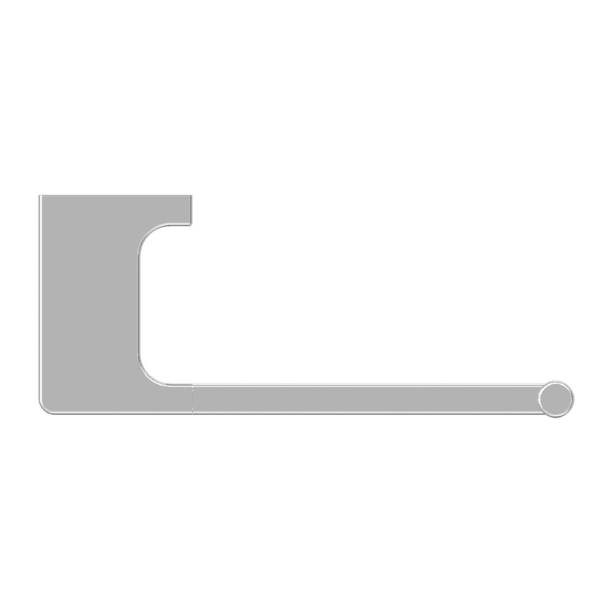 Nero Pearl Toilet Roll Holder Chrome Bathroom Accessories Nero
