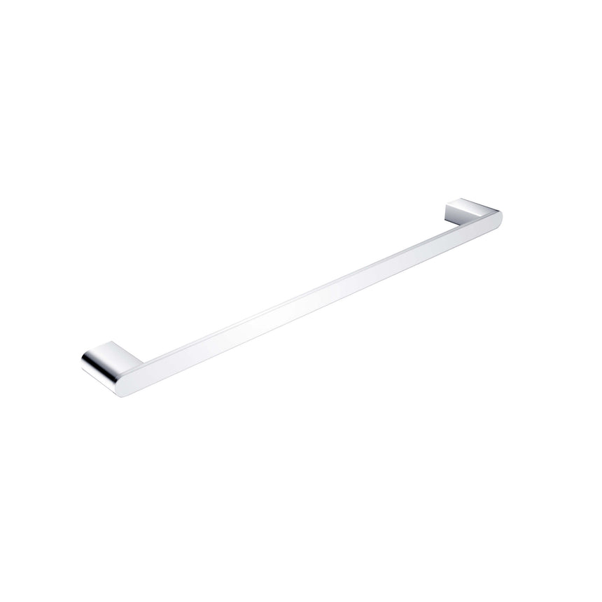 Nero Bianca Single Towel Rail 600mm Chrome Bathroom Accessories Nero