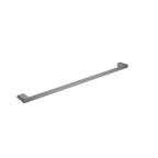Nero Bianca Single Towel Rail 800mm Gun Metal