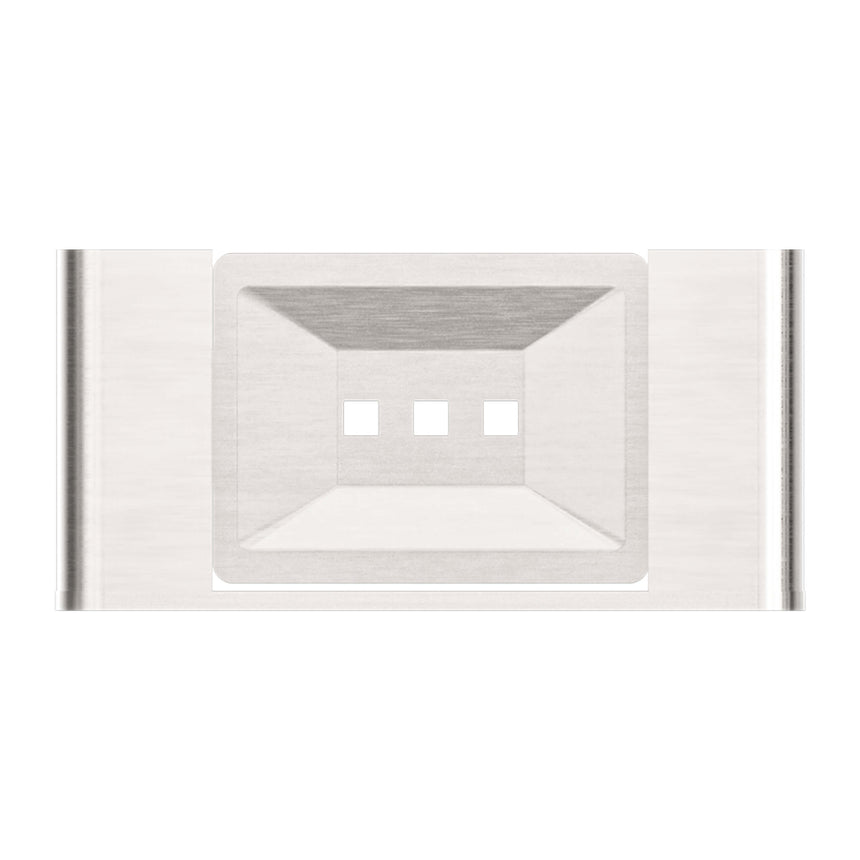 Nero Bianca Soap Dish Holder Brushed Nickel Bathroom Accessories Nero