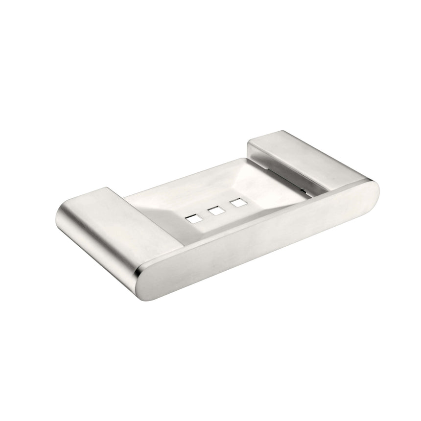 Nero Bianca Soap Dish Holder Brushed Nickel Bathroom Accessories Nero