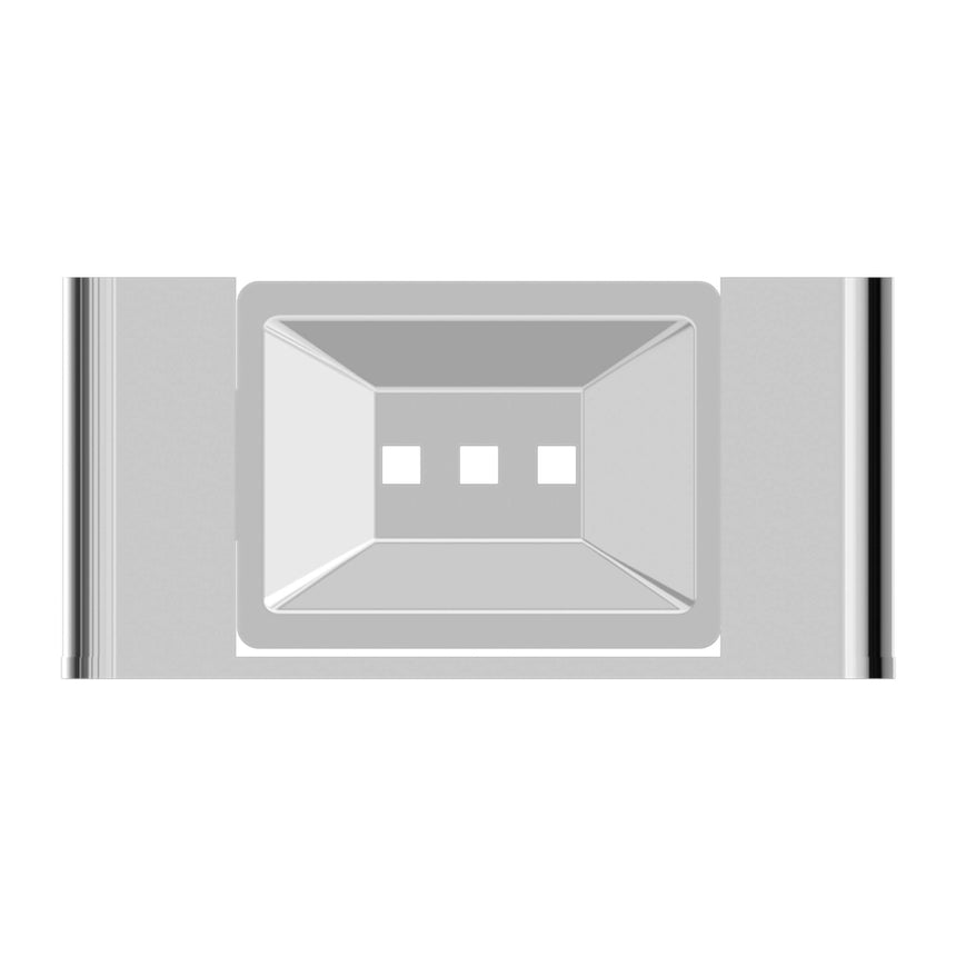 Nero Bianca Soap Dish Holder Chrome Bathroom Accessories Nero