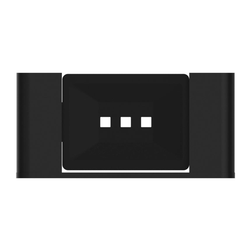 Nero Bianca Soap Dish Holder Matte Black Bathroom Accessories Nero