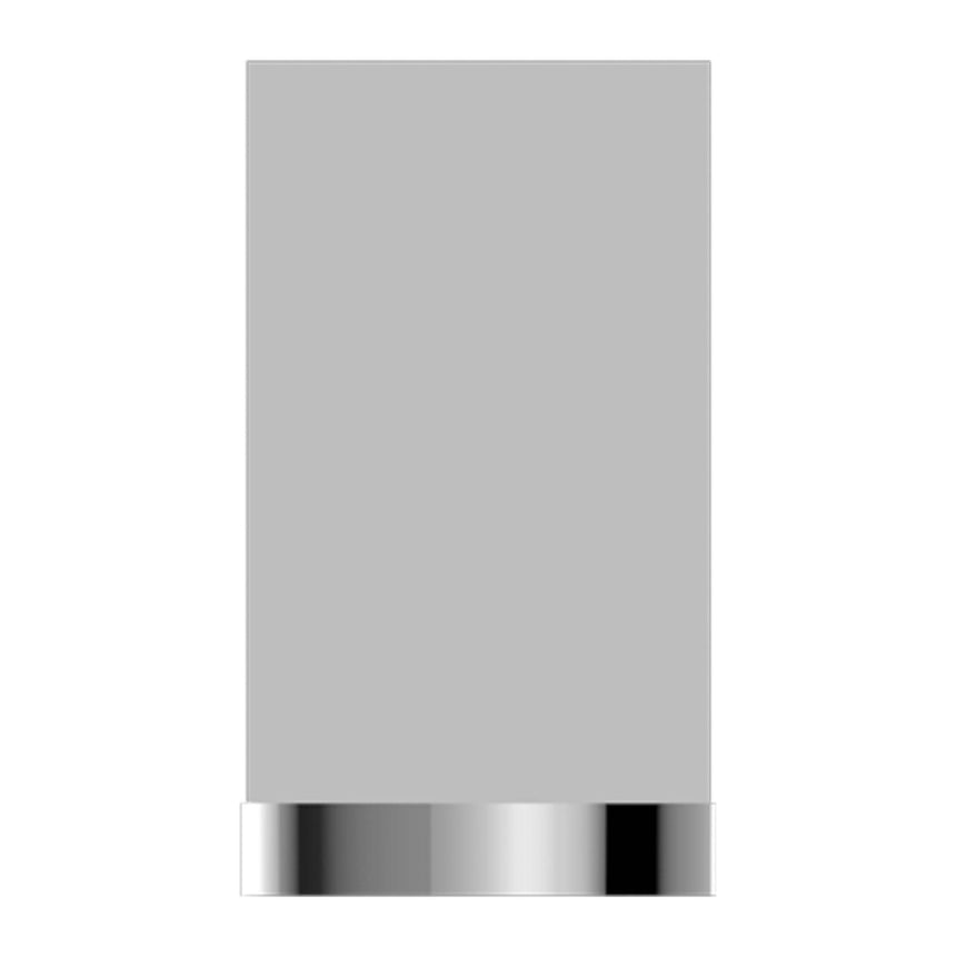 Nero Bianca Robe Hook Chrome Bathroom Accessories Nero