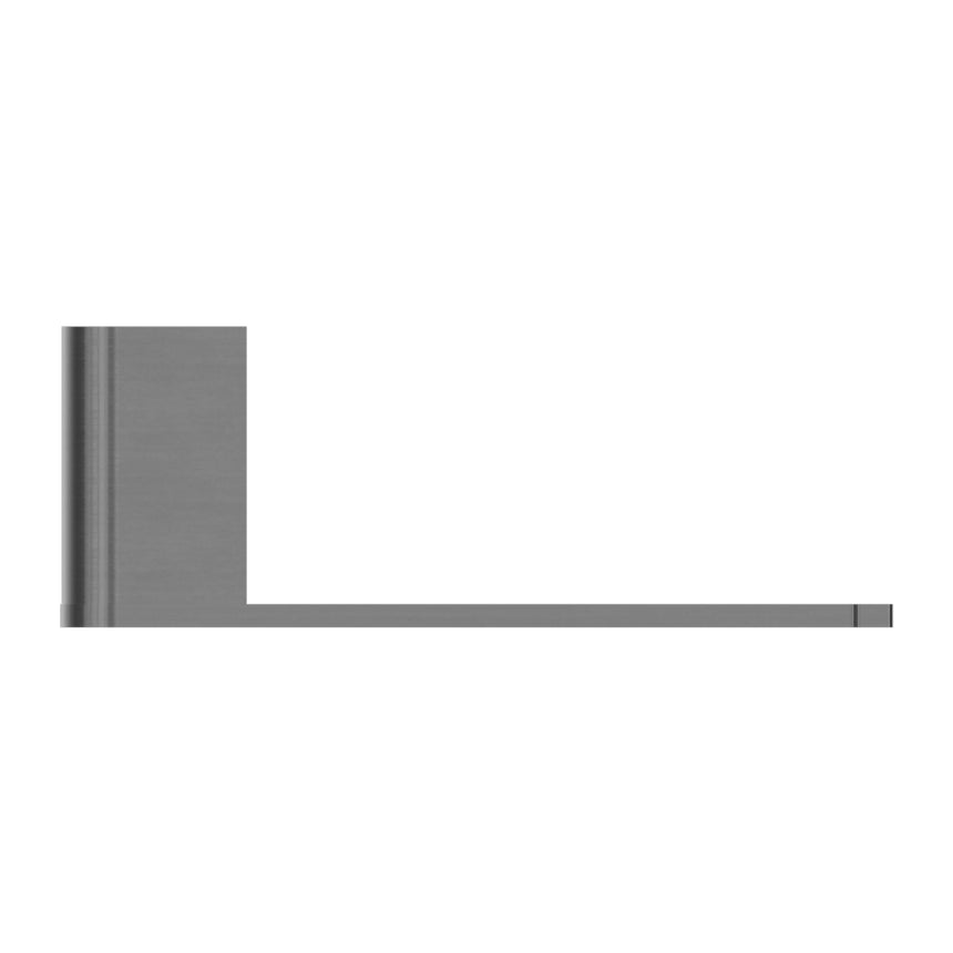 Nero Bianca Toilet Roll Holder Gun Metal Bathroom Accessories Nero