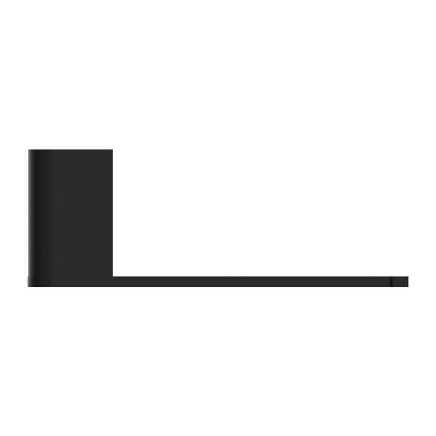 Nero Bianca Toilet Roll Holder Matte Black Bathroom Accessories Nero