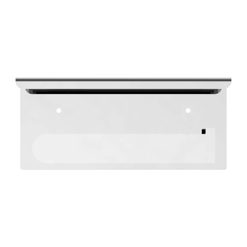 Nero Bianca Toilet Roll Holder with Cover Chrome Bathroom Accessories Nero
