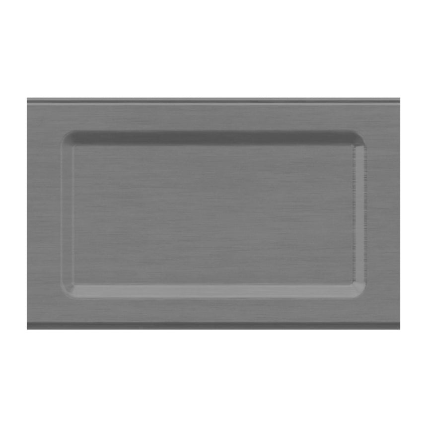 Nero Bianca Toilet Roll Holder with Cover Gun Metal Bathroom Accessories Nero