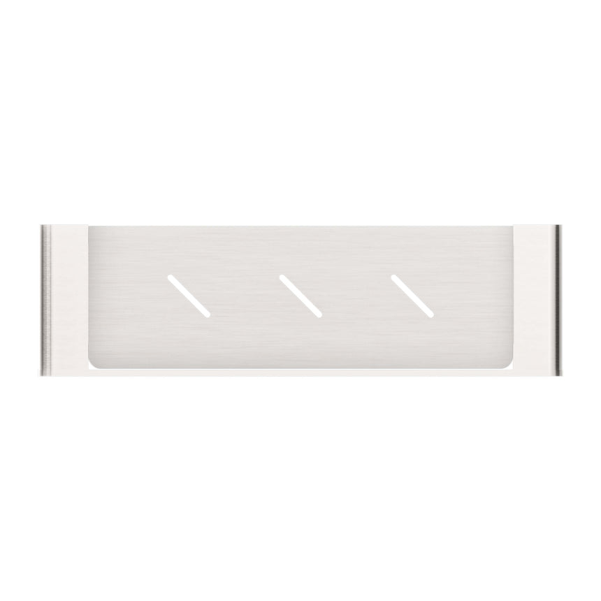 Nero Bianca Shower Shelf Brushed Nickel Bathroom Accessories Nero