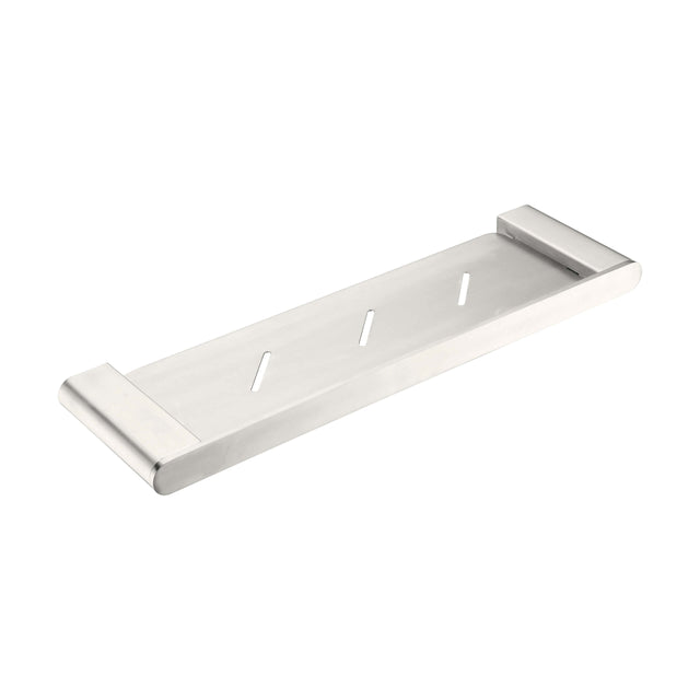 Nero Bianca Shower Shelf Brushed Nickel Bathroom Accessories Nero