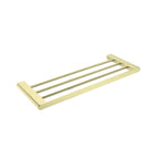 Nero Bianca Towel Rack Brushed Yellow Gold