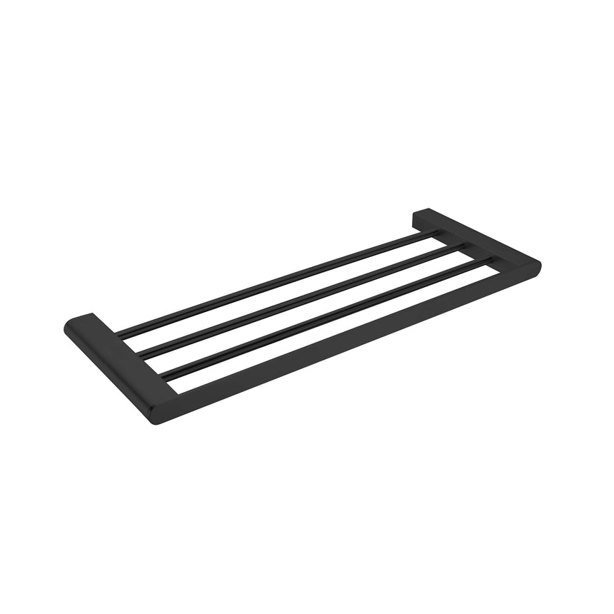 Nero Bianca Towel Rack Matte Black Bathroom Accessories Nero