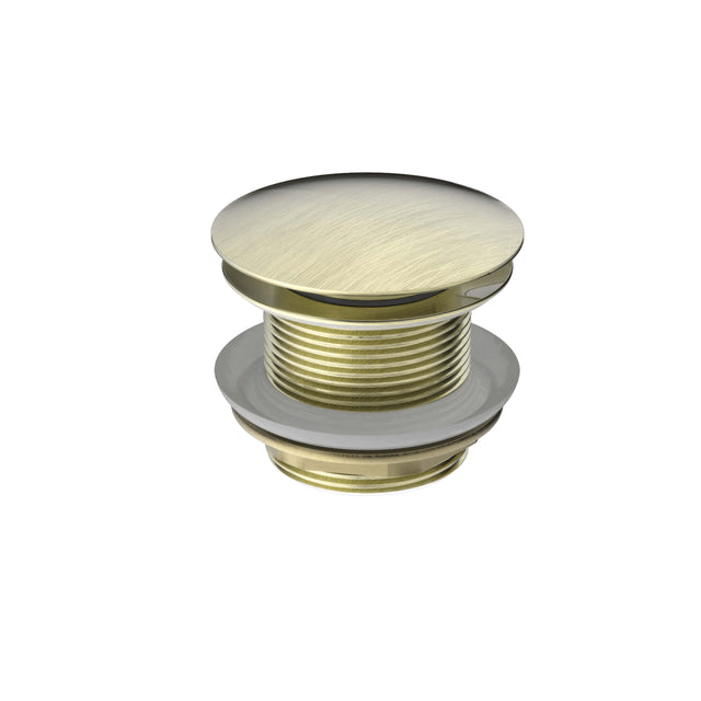 Nero 40mm Bath Pop-Up Plug With Removabel Waste No Overflow Aged Brass Other Accessories Nero