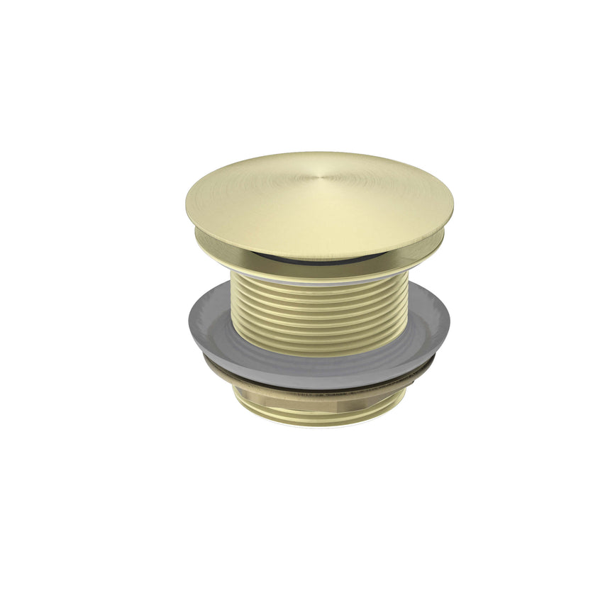 Nero 40mm Bath Pop-Up Plug With Removable Waste No Overflow Brushed Yellow Gold Other Accessories Nero