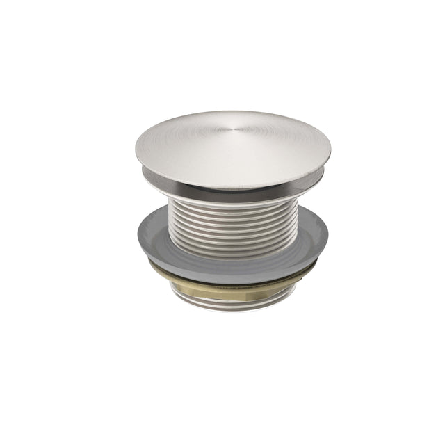 Nero 40mm Bath Pop-Up Plug With Removable Waste No Overflow Brushed Nickel Other Accessories Nero