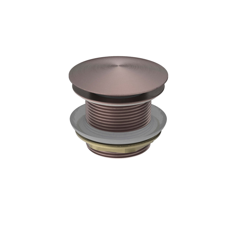Nero 40mm Bath Pop-Up Plug With Removable Waste No Overflow Brushed Bronze Other Accessories Nero